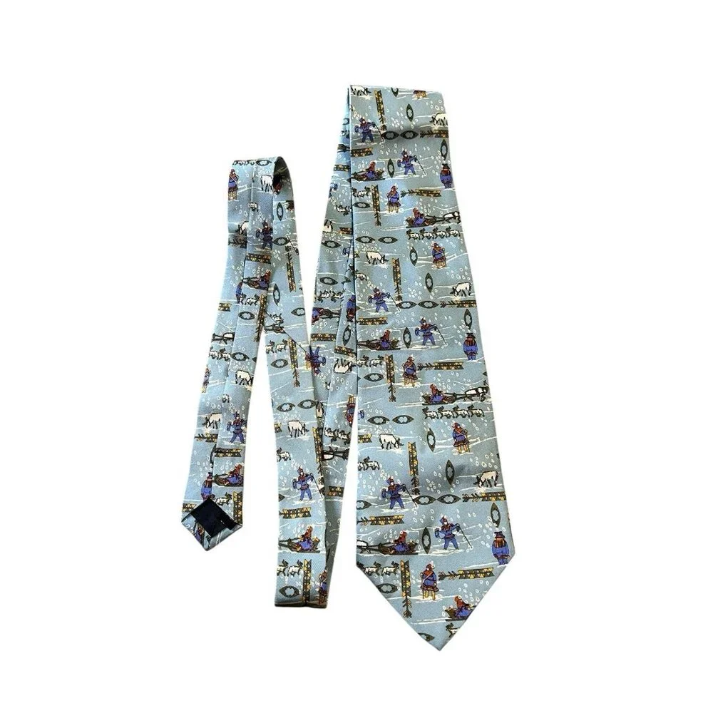 MARJA KURKI Silk Finland Expo 1998 Lisbon Neck‎ Tie